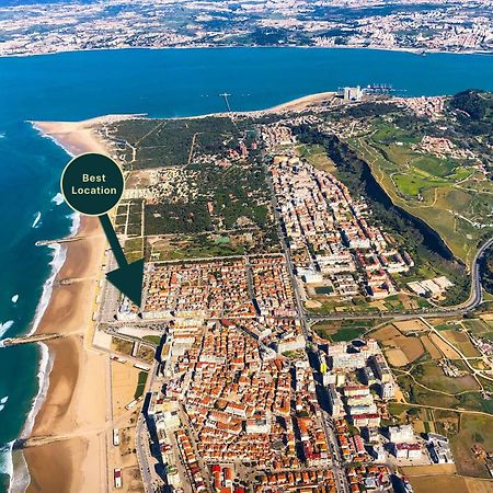 Sea View & Sundown, 150M From The Beach And Surf Spots Costa da Caparica Esterno foto